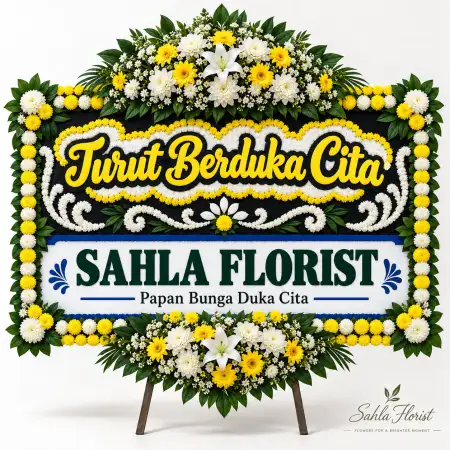 Papan Bunga Duka Melawai
